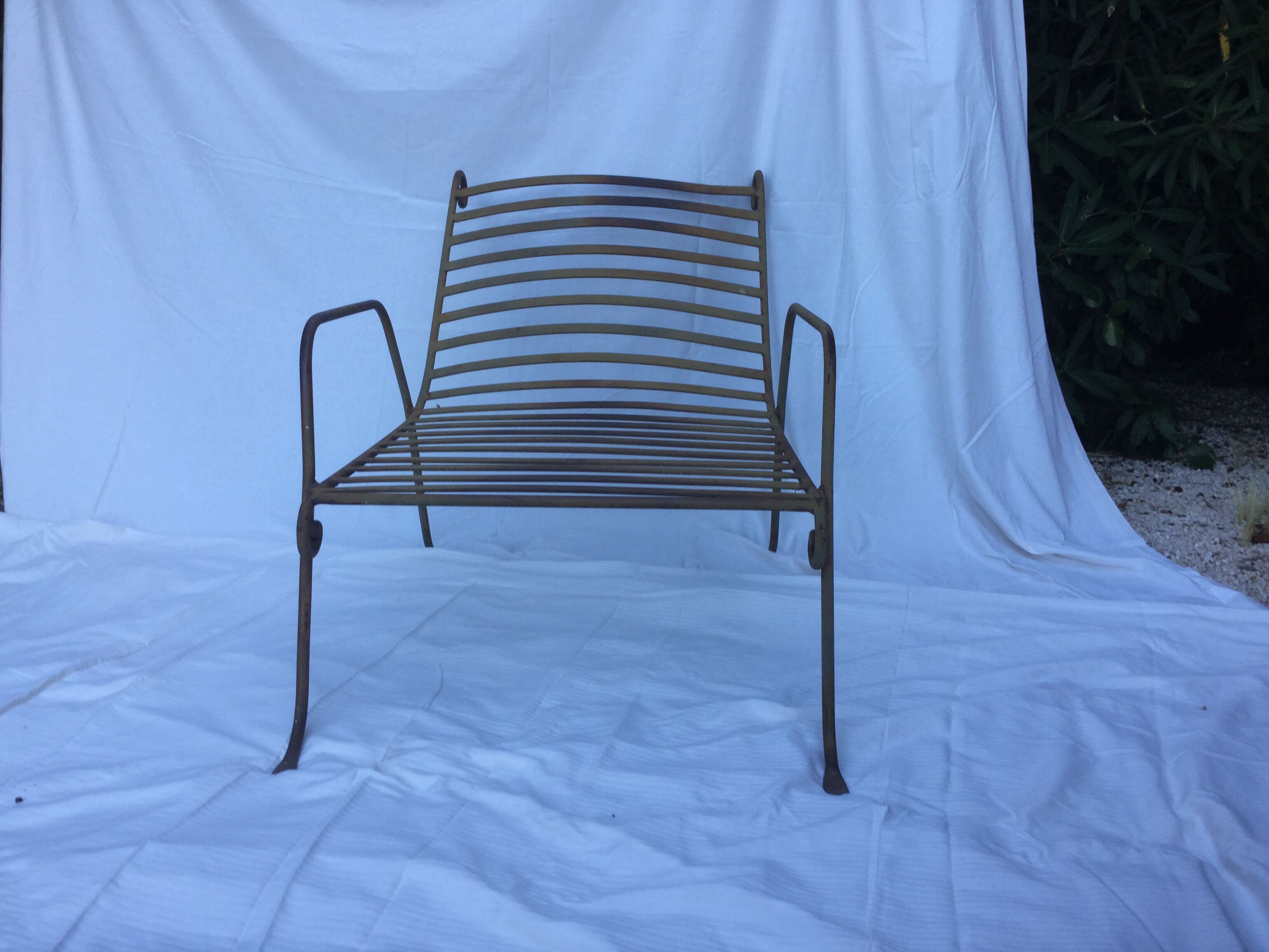Set of 4 garden chairs
