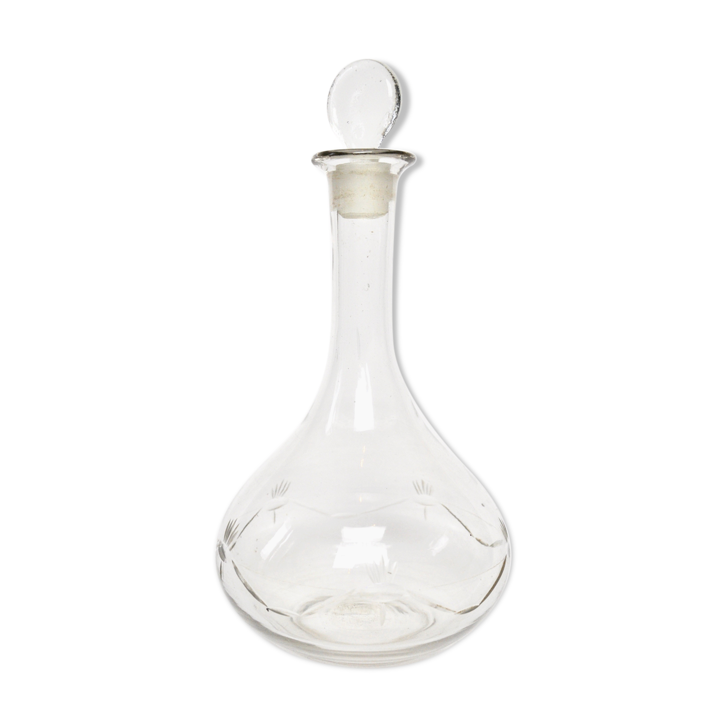 Engraved carafe
