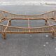 Vintage Italian rattan bed