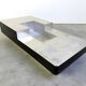 Vintage coffee table by Willy Rizzo, 1970s