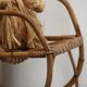 Chaise enfant en rotin