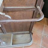Old oak coat rack