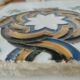 Dessous de plat en céramique orientale