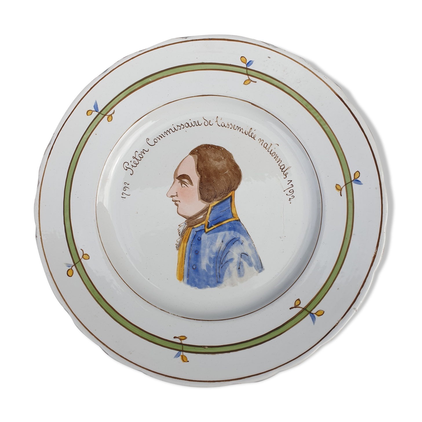 Plate Nevers French Revolution 1792