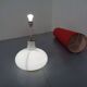 Floor lamp with illuminated glass stand from Doria Leuchten, 1960s.