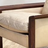 Chaise longue Hans Olsen en palissandre