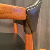 Armchair Model 223 designed by Kurt Olsen, Slagelse Mobelvaerk, Denmark, 1950s