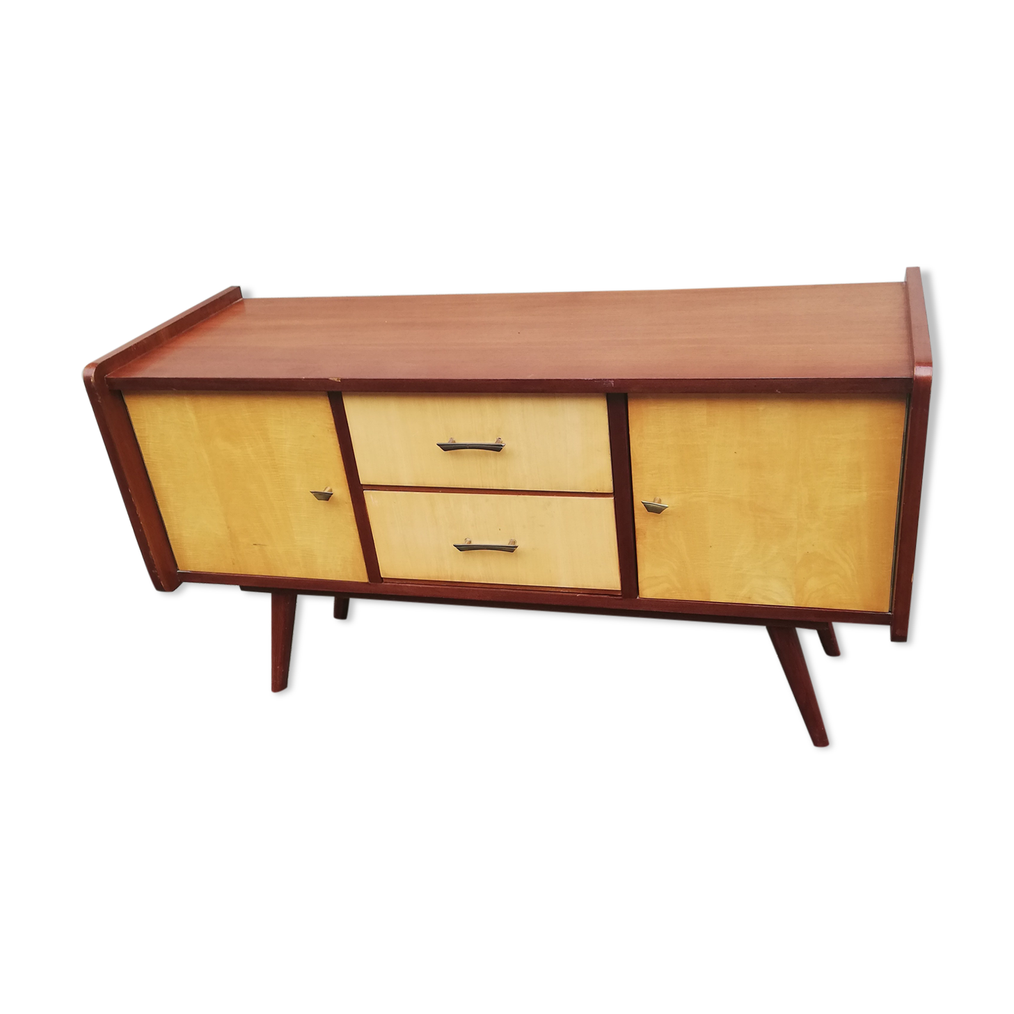 Vintage 2-door dresser 2 drawers