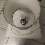 Chrome metal lamp circa 1970