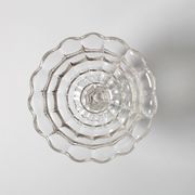 Rare Vintage Glass Pedestal Bowl: Rudolf Schröter Inwald Lord Design / 1935