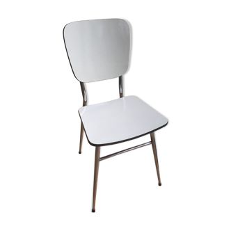 White formica chair