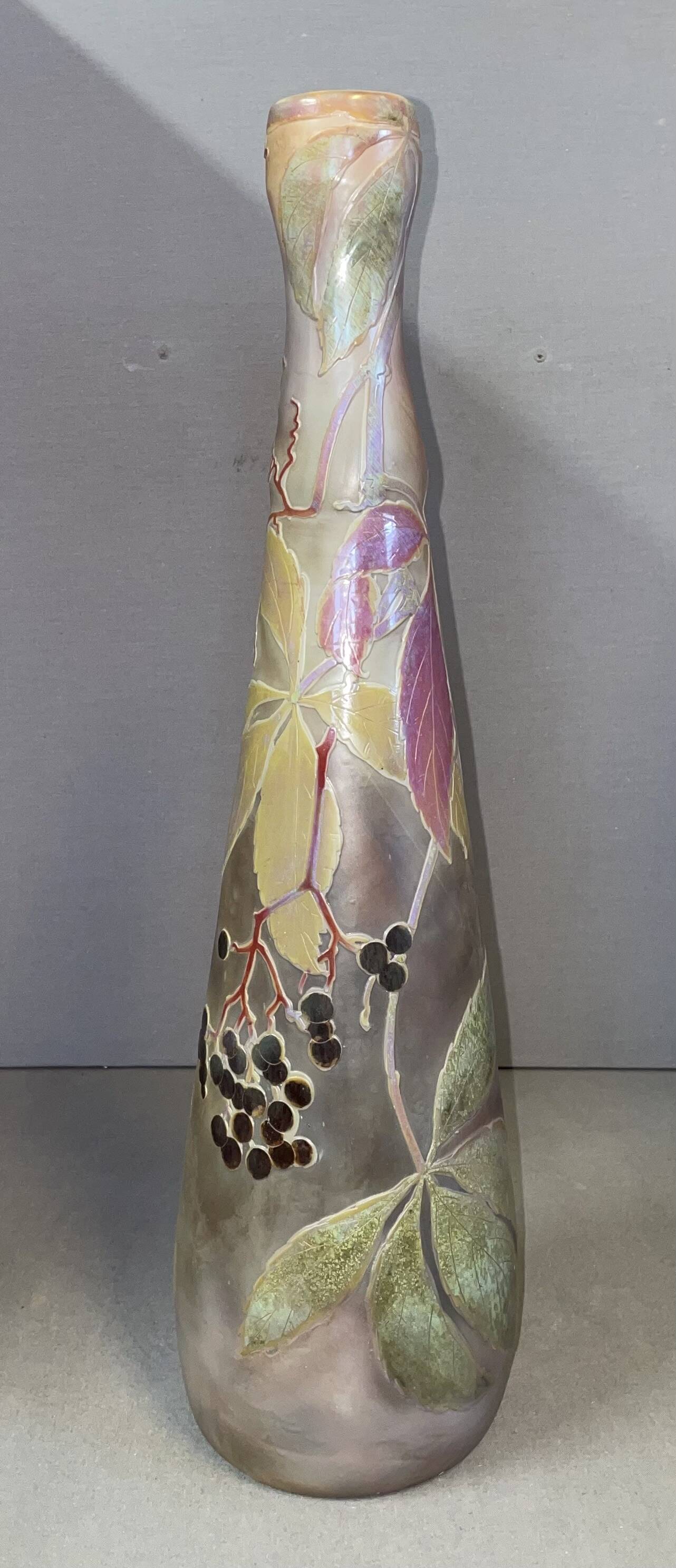 Vase Signed Legras SD circa 1910