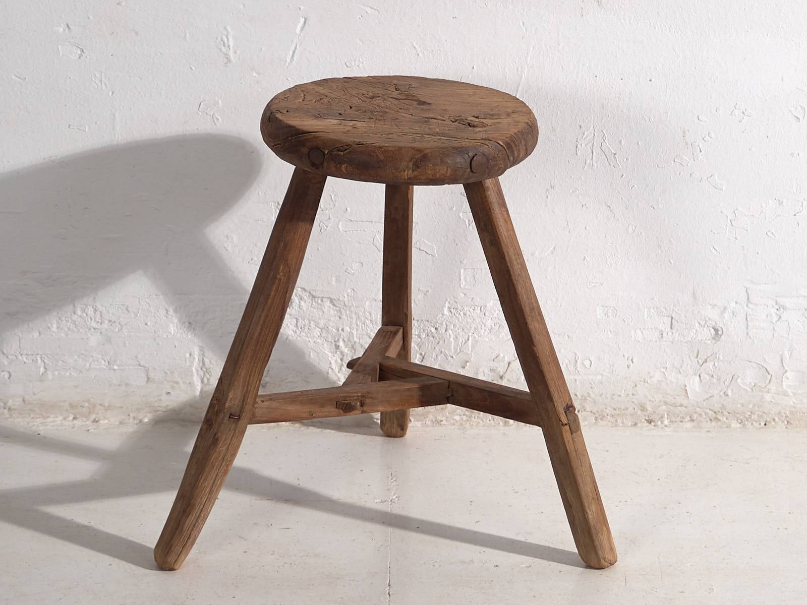Antique wabi sabi style stool (c.1900)