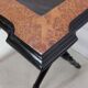 Table pliante marquetée, époque Napoléon III – XIXe