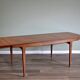 Danish Midcentury Extending Teak Table. Vintage / Modern / Retro / Scandinavian.