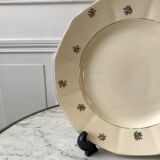 Round dish Digoin Sarreguemines years 40-50