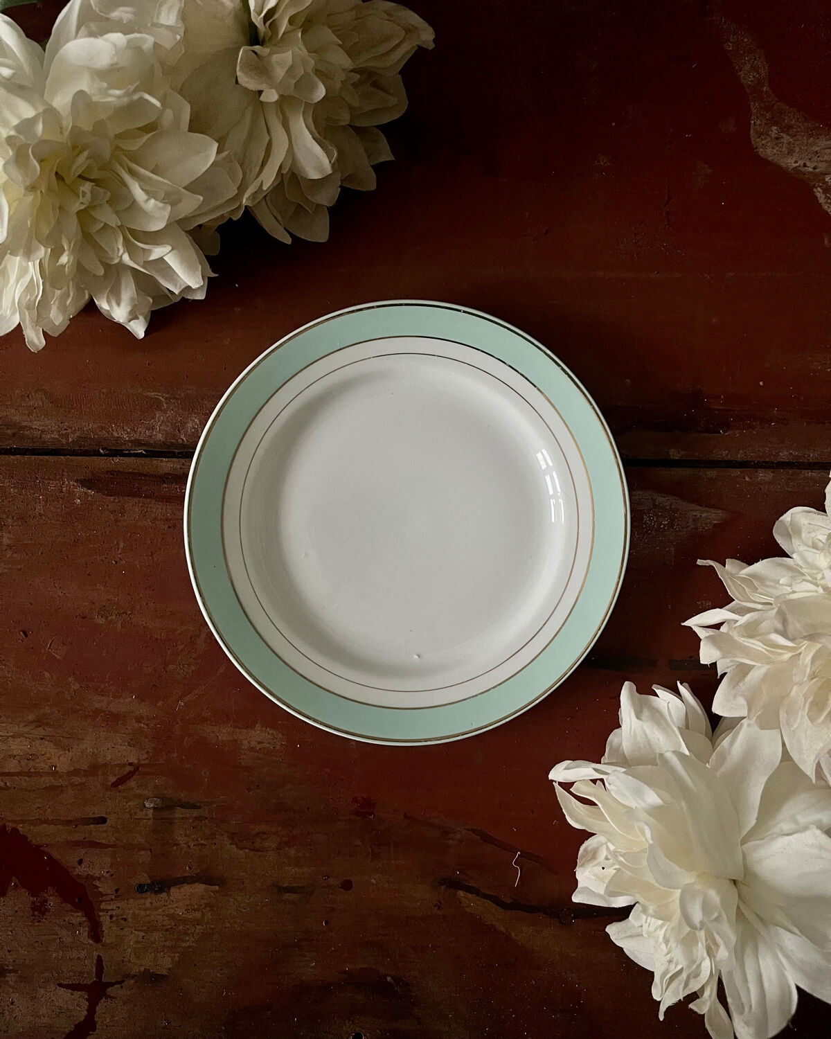 Set of 11 Luneville Epinay dessert plates