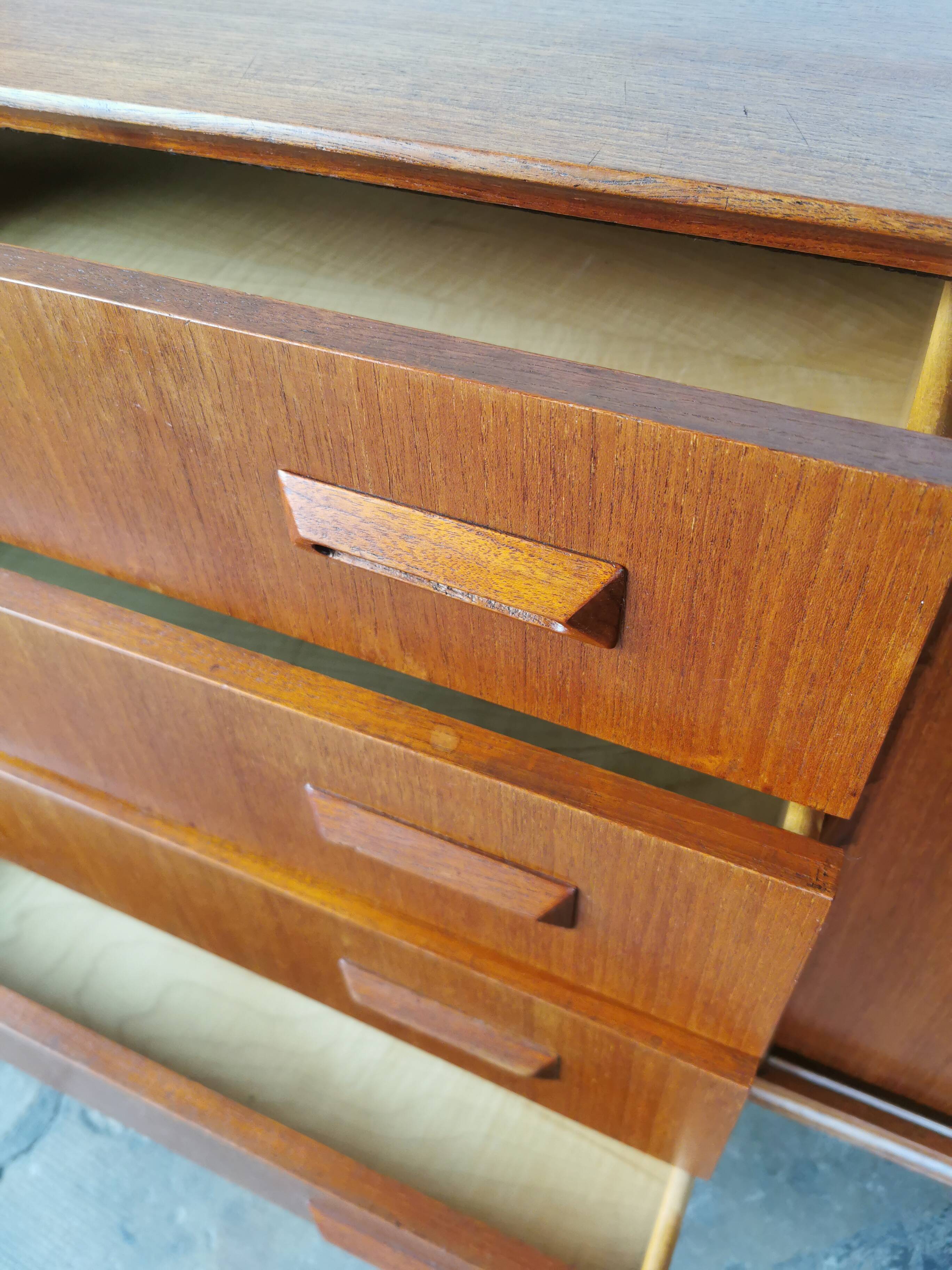 Scandinavian teak sideboard