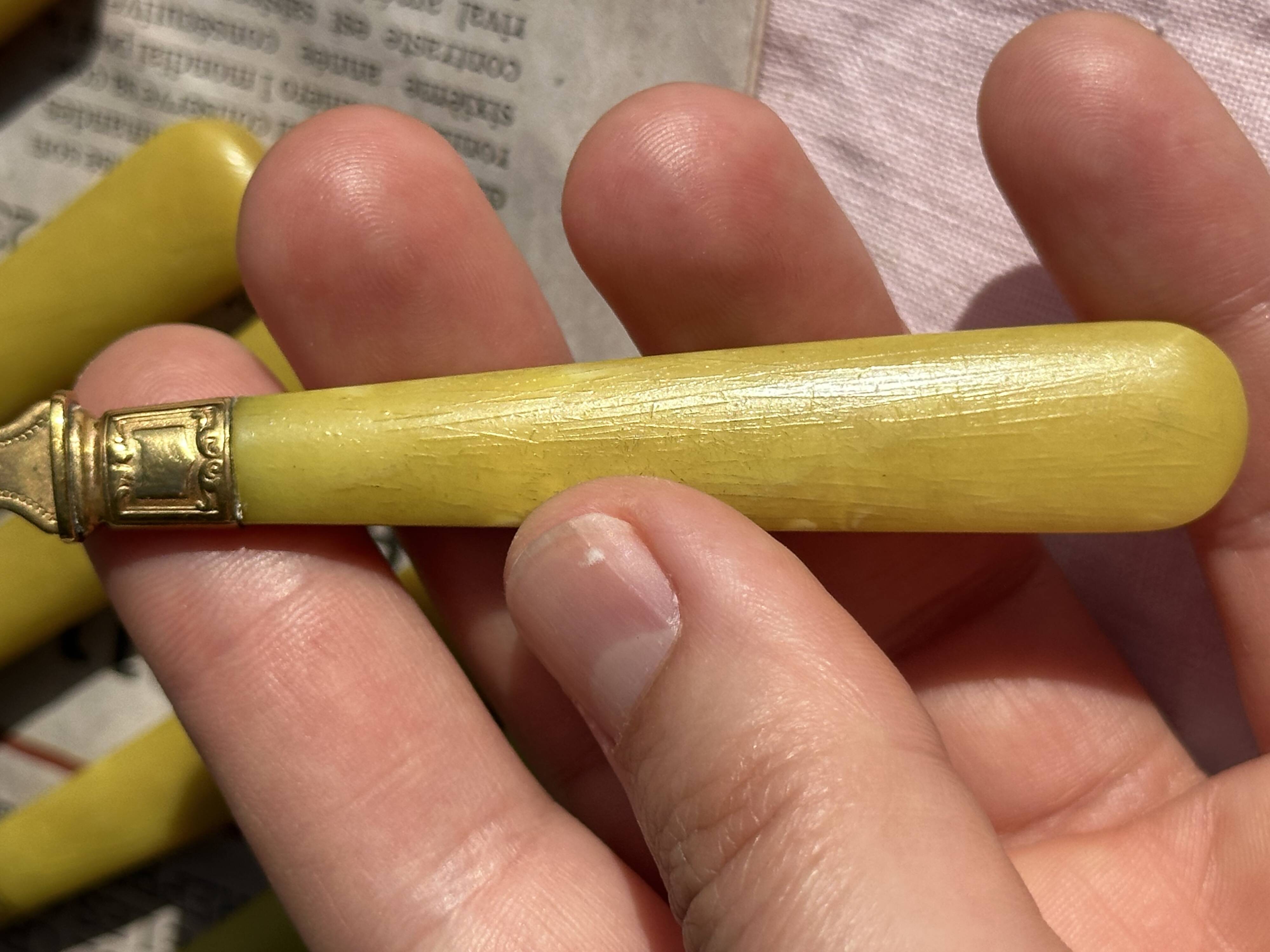 Set of 12 Dessert Cutlery - 1930s - Vintage Dessert Forks