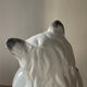 Vintage ceramic cat lamp from the 70s