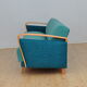 Mid-century folding 3-seater sofa, 1960s