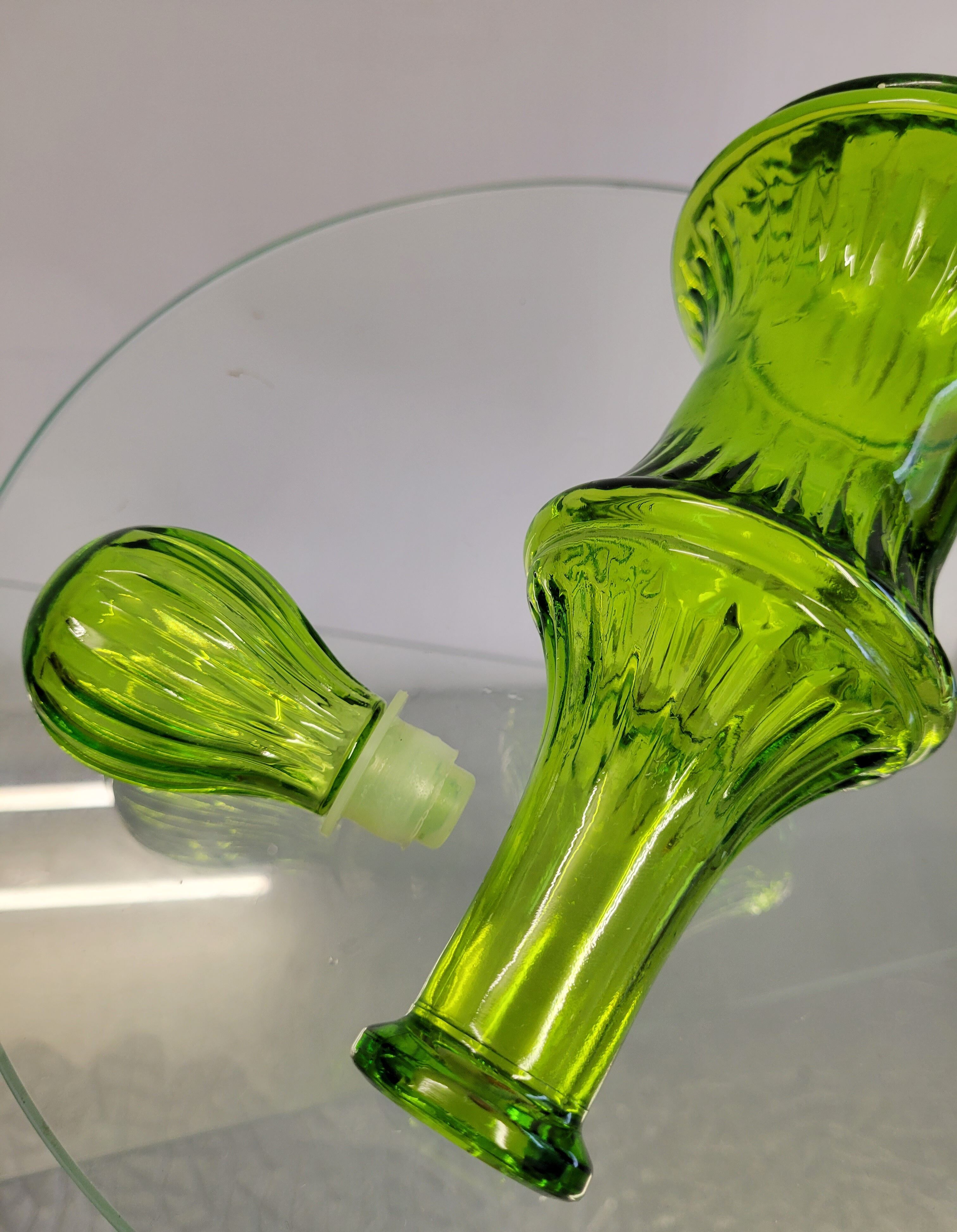 Carafe italienne verte