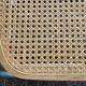 Wooden chair with caning in the style of Marcel Breuer.