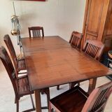 Table Sichuan Roche Bobois et 6 chaies