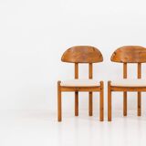 Ensemble de 4 chaises en pin par Vamdrup Stolefabrik (Danemark, années 1970).