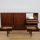Commode en palissandre du milieu du siècle par E. W. Bach pour Sejling Skabe, Danemark, années 1960.
