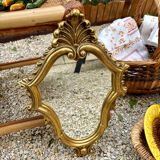 Gilded rococo mirror