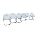 Six Sabrina model chairs by Gastone Rinaldi for Rima circa 1970