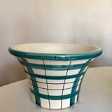 Produit Pop up Beau Bazar Cache pot en terre vernissée, travail italien 1970