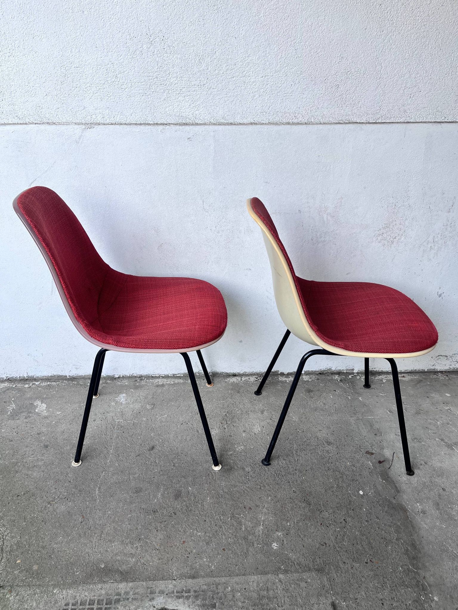 Chair by Charles Eames, seat by Alexander Girard, Ed. Herman Miller, 1960