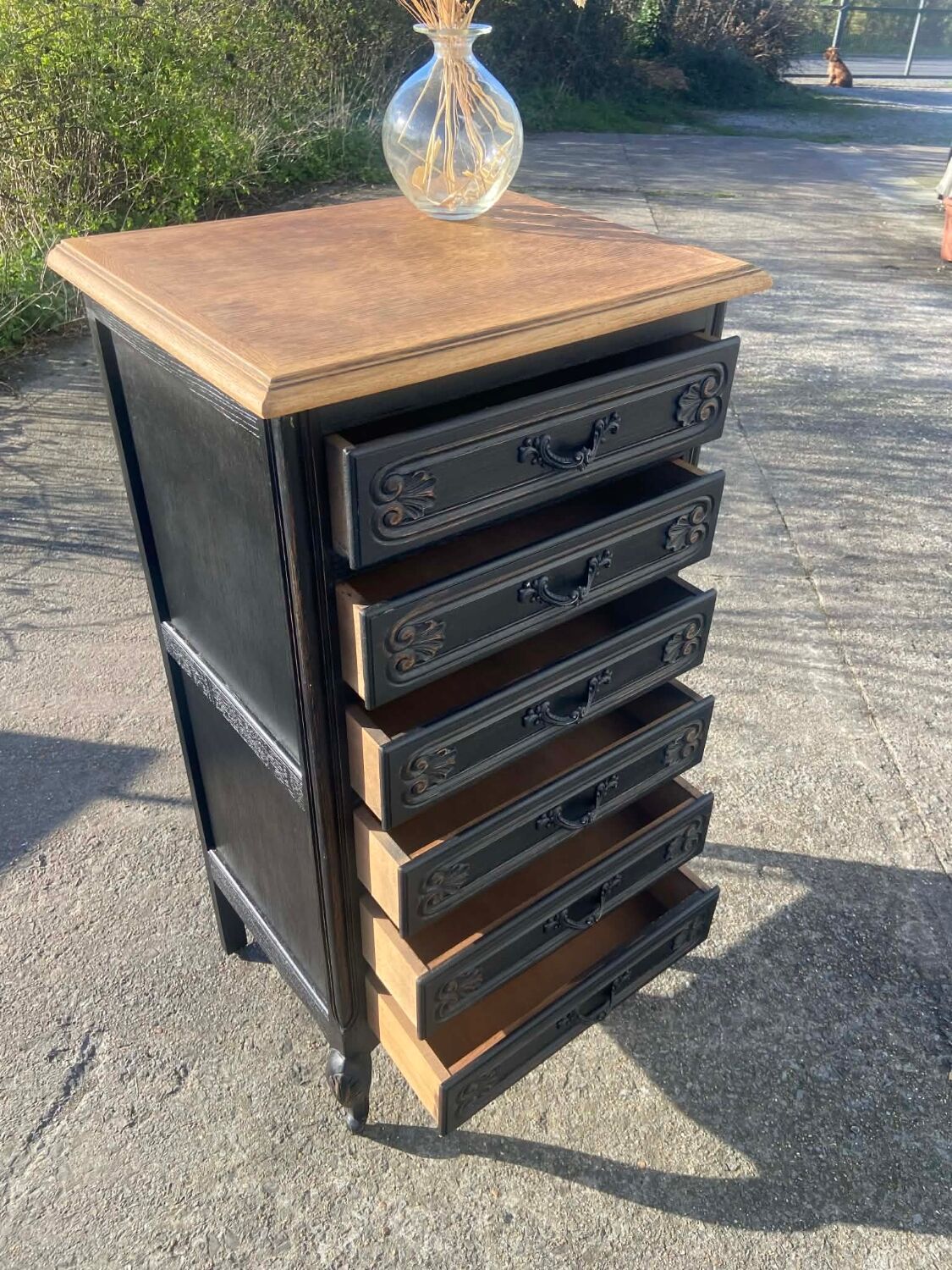 Chiffonnier style Louis XV