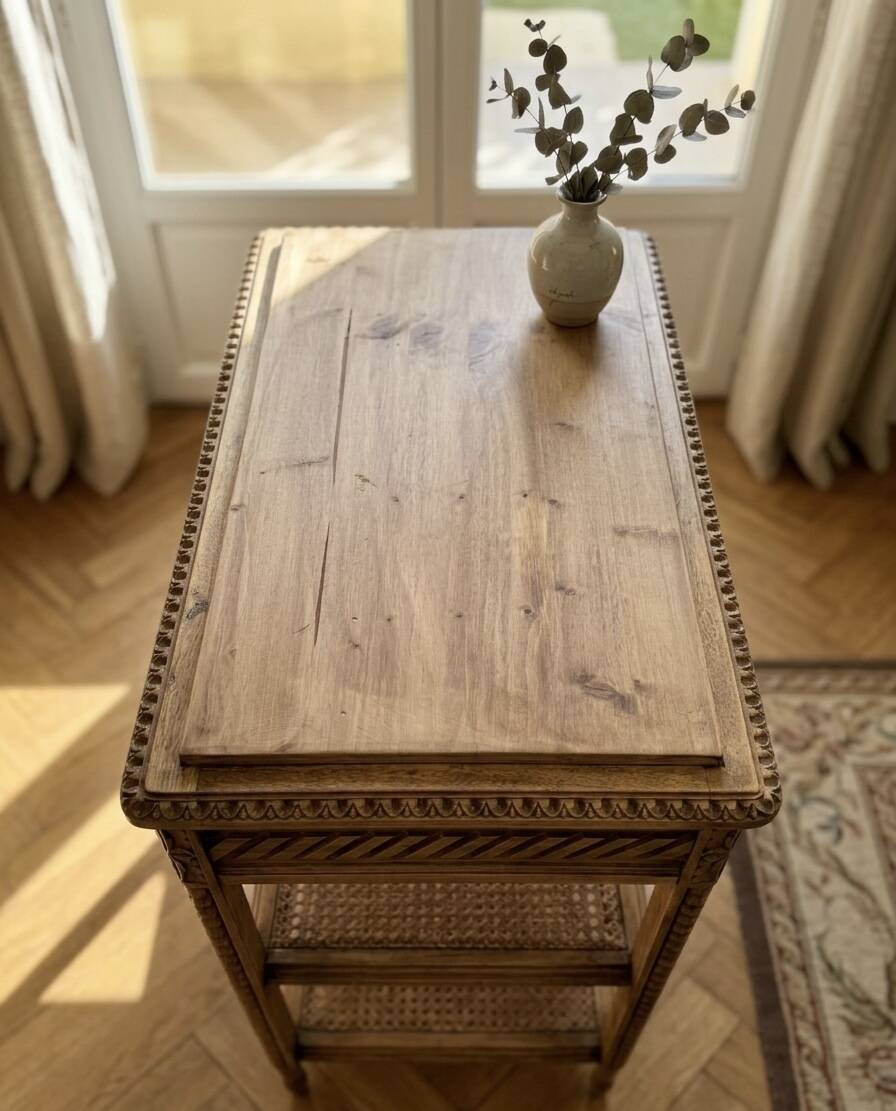 Mexican Villa Console, Chapuy Family (Barcelonnette) – End