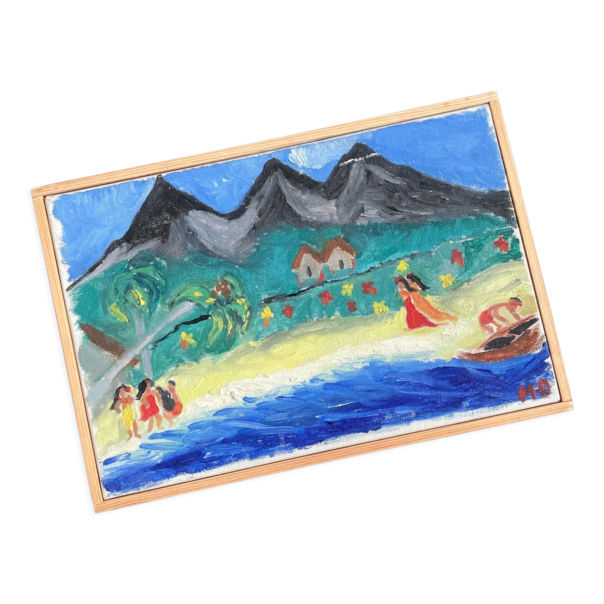 Tahiti painting 1965