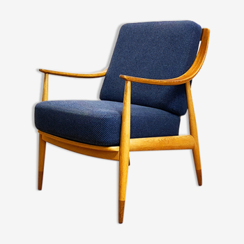 Lounge armchair by Peter Hvidt and Orla Mølgaar Nielsen for France and Daverkosen, Denmark, 1950s