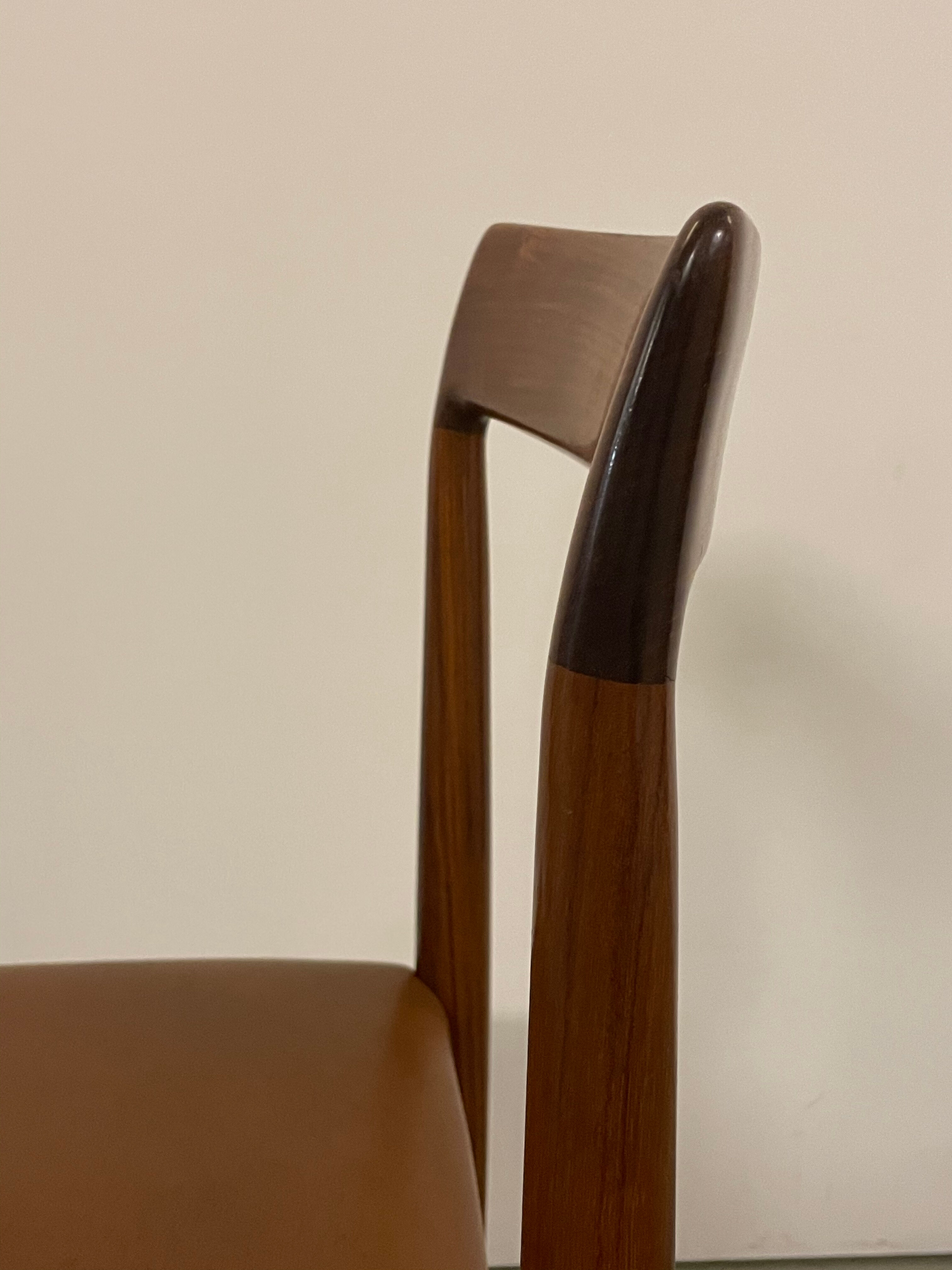 4x MidCentury Dining Chairs in Palisander