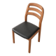 Dyrlund dining chair teakwood