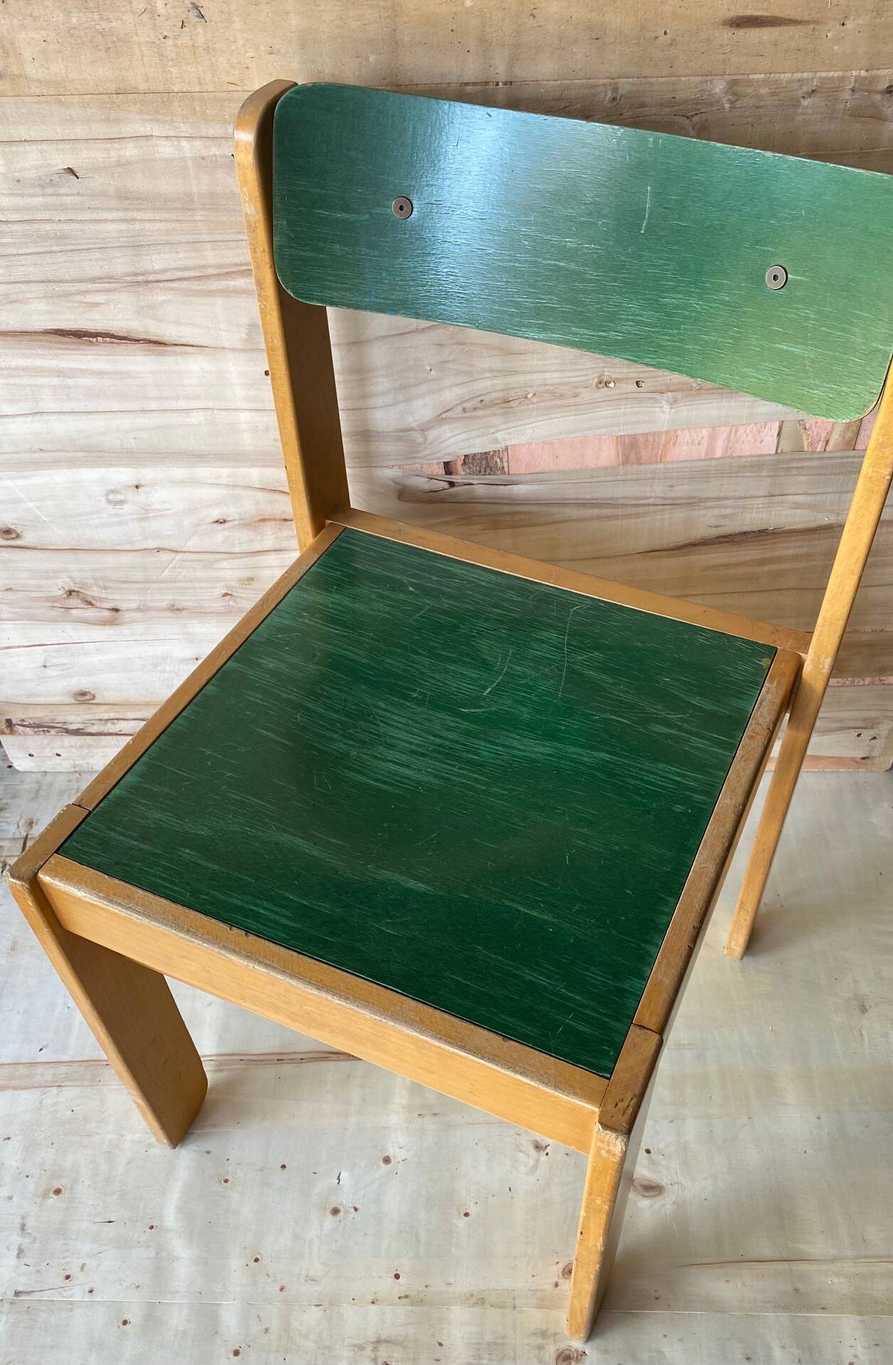 Set of 6 Baumann chairs 1984