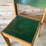 Set of 6 Baumann chairs 1984
