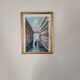 Watercolor of Venice, early 20th century/ Gondola/ Italy