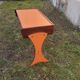Mahogany and formica console desk, 70s design.