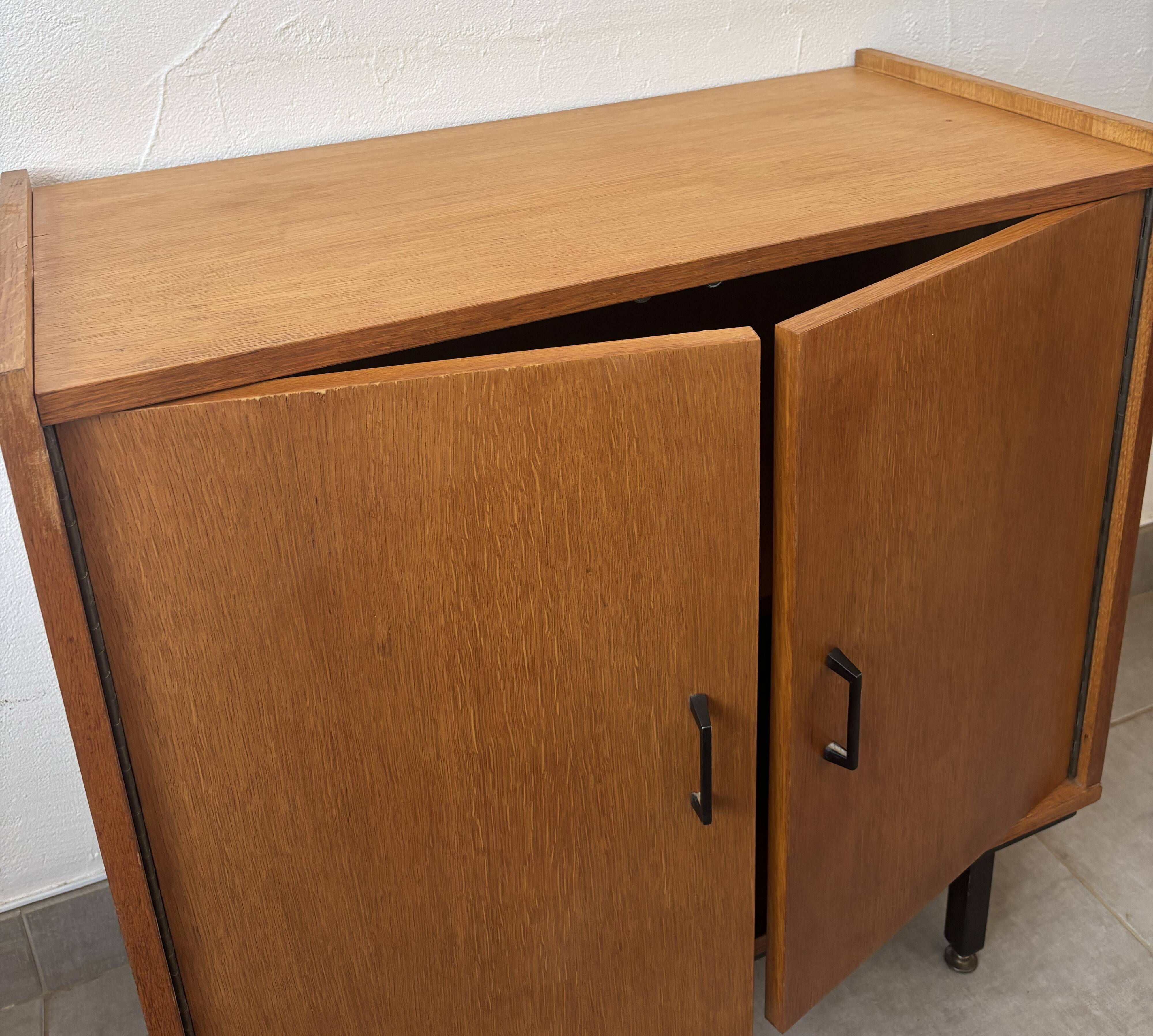 Buffet vintage en chêne, années 60