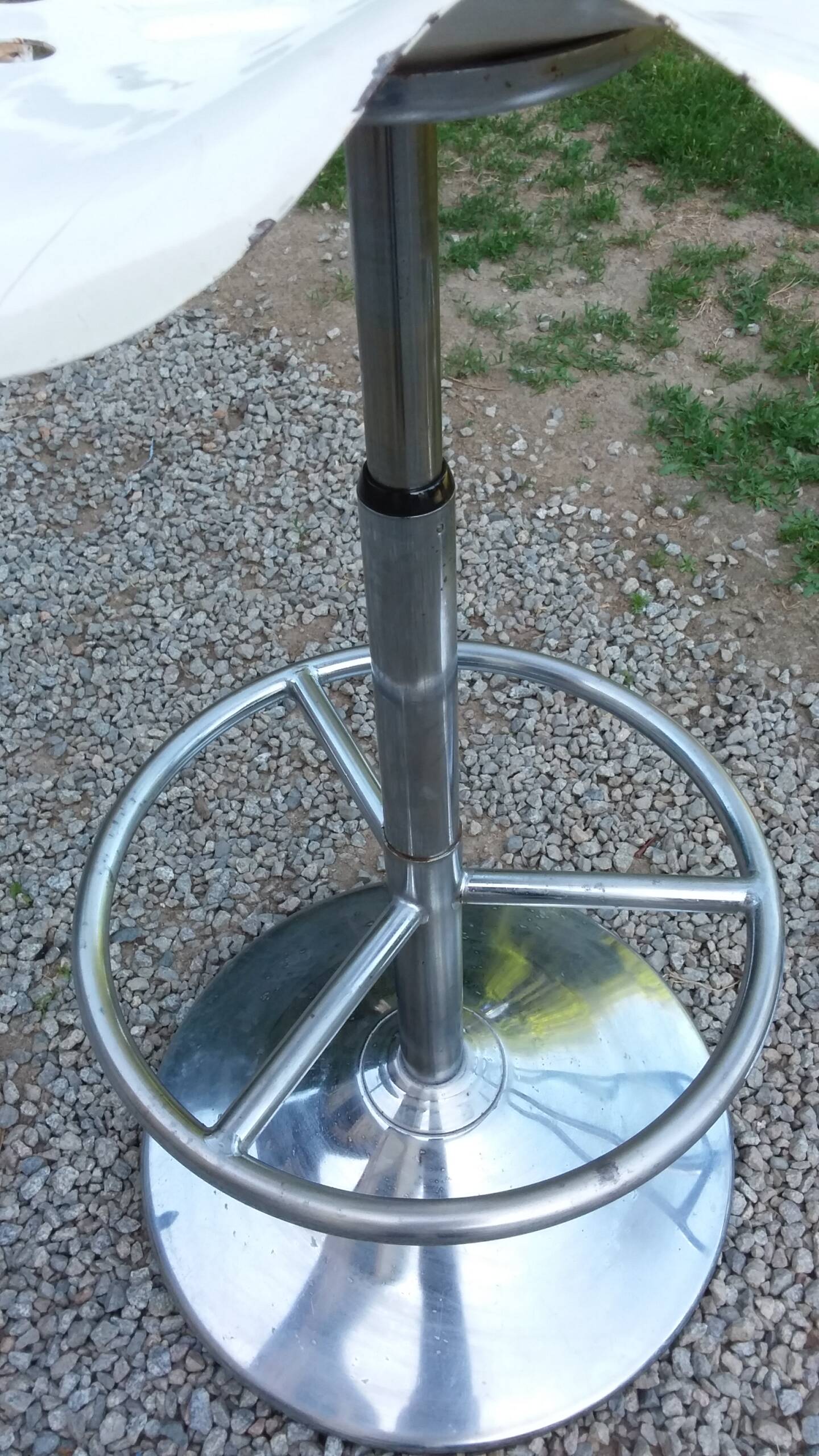 Pair of Etienne Fermigier designer stools, Mirima mower model, publisher