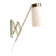 Brass wall lamp by Th. Valentiner, 1950