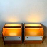 Pair of vintage bedside tables