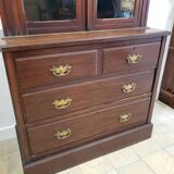 George III English commode library