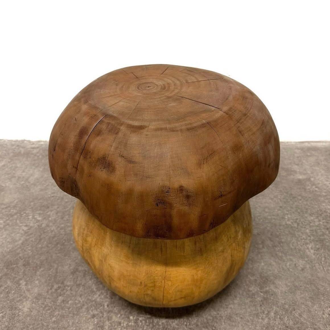 Tabouret sculpture champignon, 1970